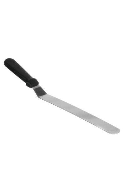 OEM Pastry spatula, 32 x 3 cm, silver / black