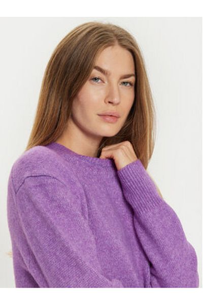 Brave Soul Women's Sweater LK-248CARRY Purple