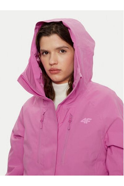 4F Women's Ski Jacket 4FWAW24TTJAF593 Pink