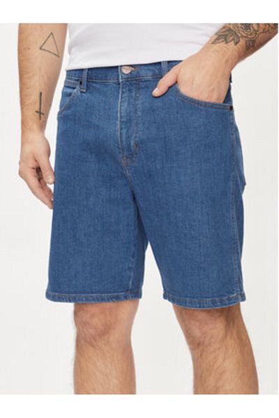 WRANGLER Pantaloni scurți din denim pentru bărbați 112350819 albaștri