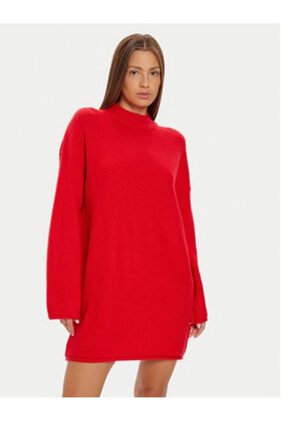 Brave Soul Women's Knitted Dress LK-230EAGLESSB Red