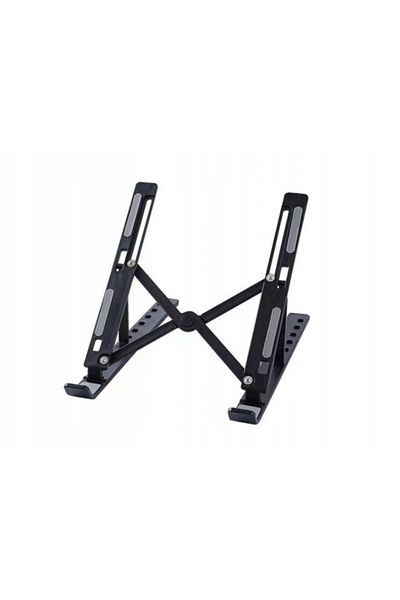 OEM Tablet or laptop holder, ABS plastic, 6-level adjustment, black