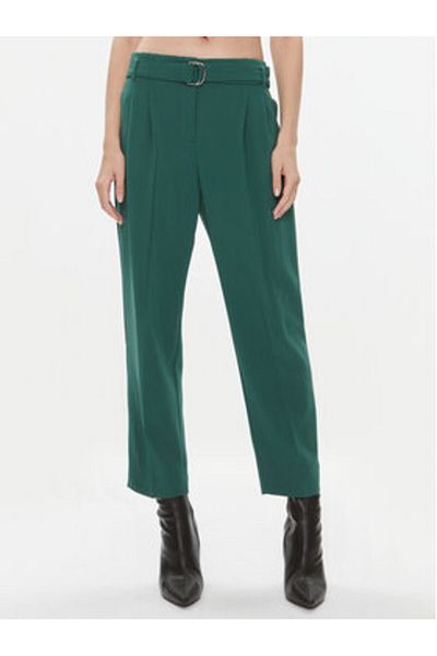 BOSS Women's Fabric Trousers 50490037 Green