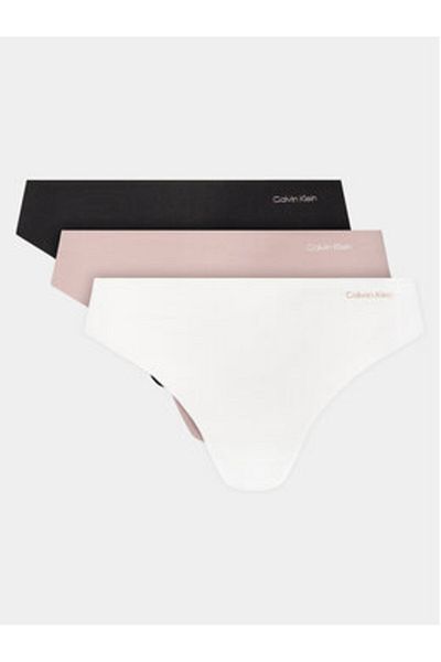 Calvin Klein underwear Women's Set of 3 pairs of thongs 000QD5219E Colorful