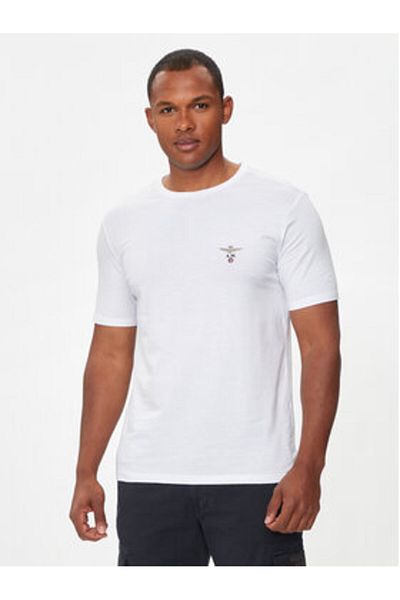 Aeronautica Militare Tricou bărbătesc Aeronautica Militare AM1UTI001 Alb