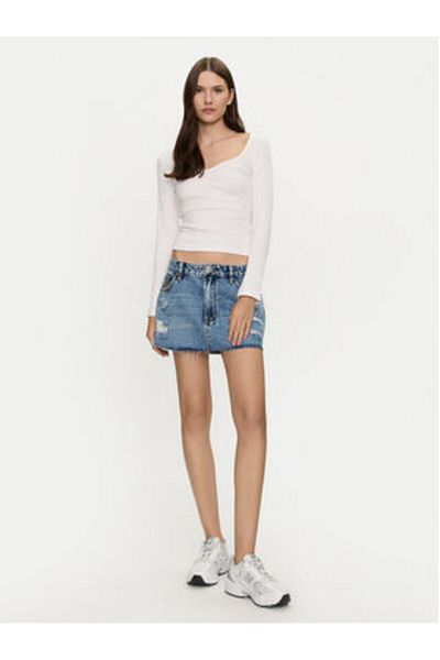 Brave Soul Women's Blouse LLT-624SARAH White