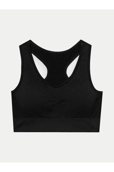 4F Sutien sport pentru femei 4FWSS24USBAF116 Negru
