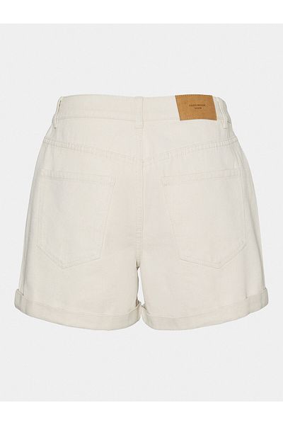 Vero Moda Women's Denim Shorts 10279493 Ecru