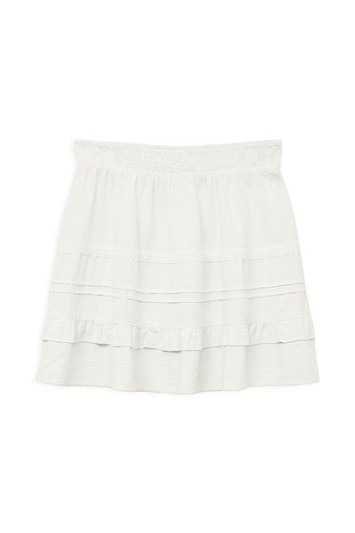 Vero Moda Fustă mini pentru femei 10325239 Alb