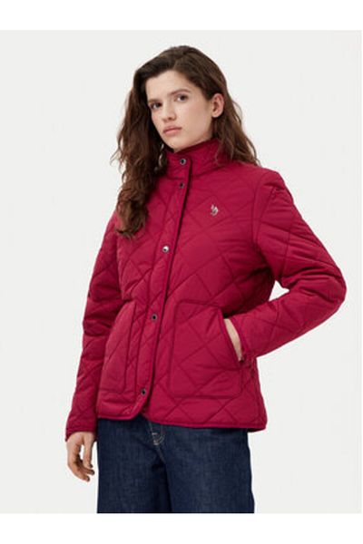 U.S. Polo Assn. us polo assn Women's Transition Jacket WUP1168 Red