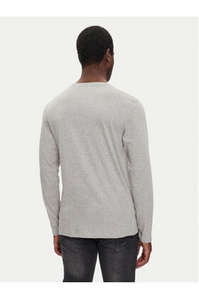 Brave Soul Men's Longsleeve MLT-69FRANZC Gray