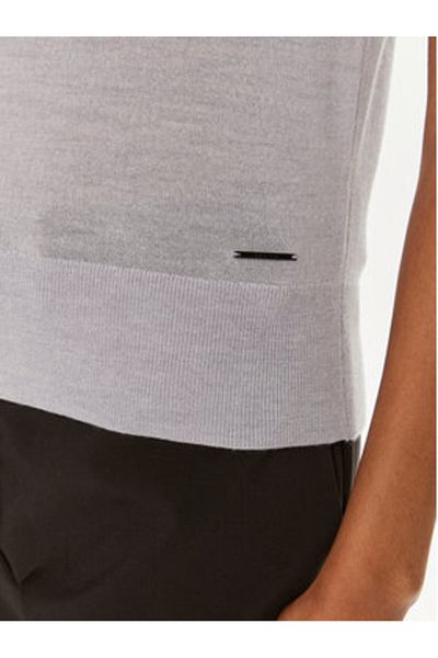 Calvin Klein Women's Blouse K20K207201 Gray