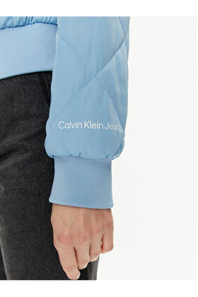Calvin Klein Jeans Γυναικείο Μπουφάν Bomber J20J222587 Μπλε