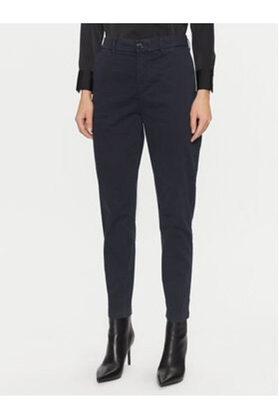 BOSS Pantaloni din material textil pentru femei 50508675 bleumarin
