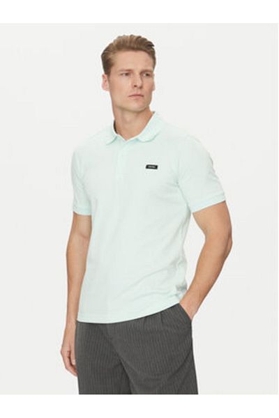 Calvin Klein Tricou polo pentru bărbați Calvin Klein K10K111196 Verde