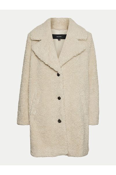 Vero Moda vero moda Palton de iarnă pentru femei 10289938 bej