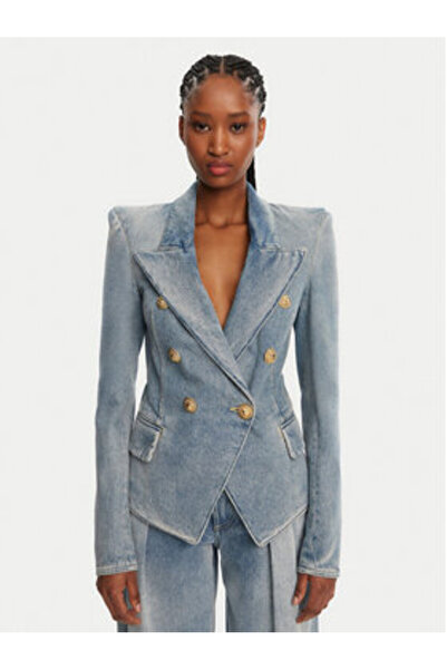 BALMAIN Sacou damă DF0SI509DF17 albastru