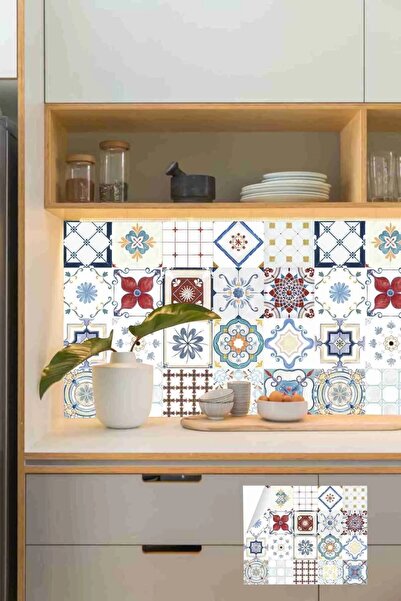 CreateFol Kendinden Yapışkanlı Folyo mutfak Banyo Tezgah zemin YER Duvar KAPL...