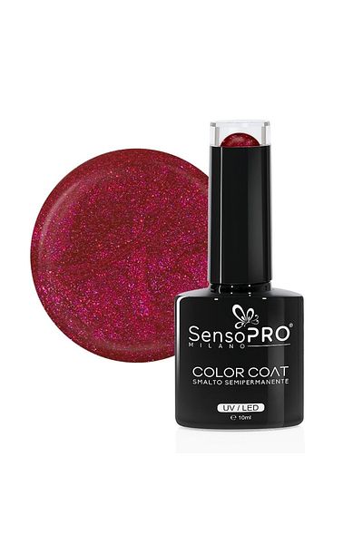 SensoPRO Milano Oja semipermanentă 10ml - 208 Roșu cireș