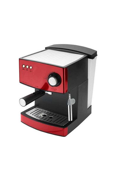 adler Adler AD4404R Espresso Machine 850W 15bar 1.6l Red