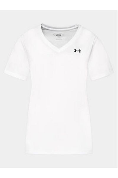 Under Armour Tricou tehnic pentru femei Under Armour 1384229-100 Alb