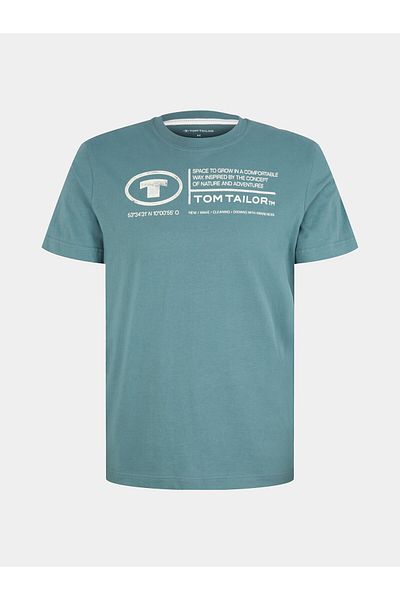 Tom Tailor Men's T-Shirt 1035611 Green