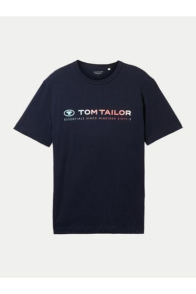 Tom Tailor Men's T-Shirt 1041855 Navy blue