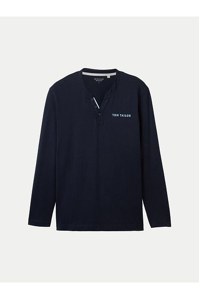 Tom Tailor Men's Longsleeve 1040908 Navy