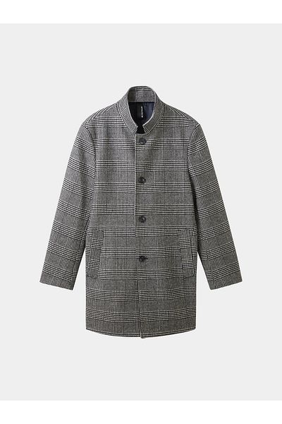 Tom Tailor Men's Transition Coat 1037407 Gray