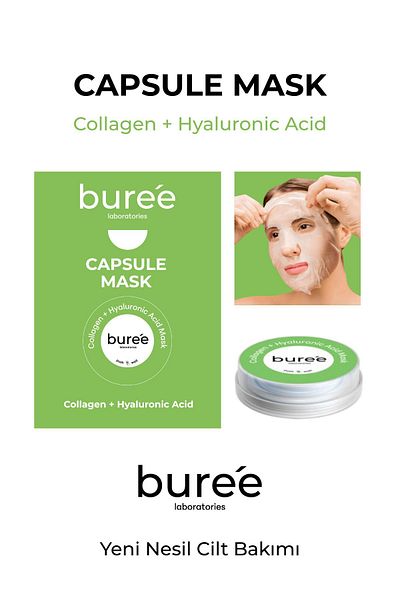 Buree Laboratories Capsule Mask Collagen + Hyaluronic Acid Capsul Mask