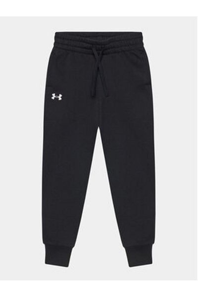 Under Armour Pantaloni de trening pentru fete Under Armour 1379525 Negri