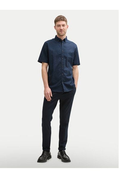 Tom Tailor Cămașă bărbătească 1045099 Albastru marin