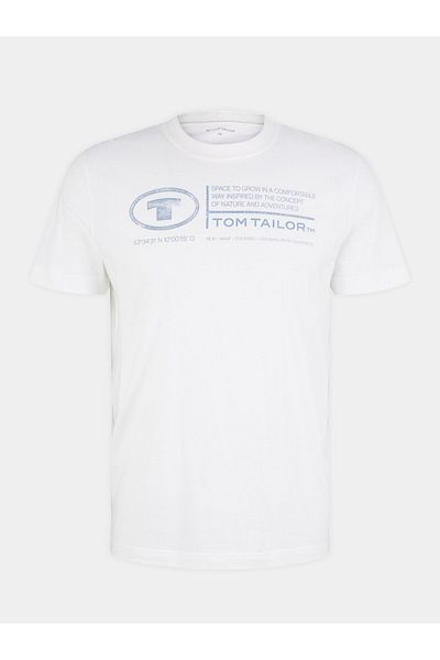 Tom Tailor Men's T-Shirt 1035611 White