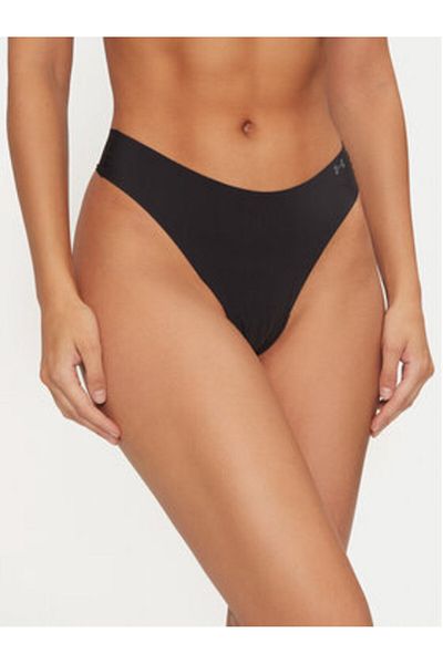 Under Armour Women's Set of 3 pairs of thongs 1383893 Black