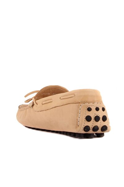 SailLakers - Beige Leather Men's Loafer 101-3791-11169