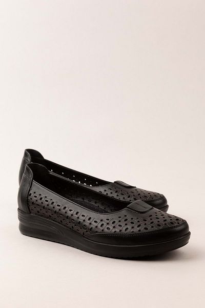 Gondol Pantofi casual de damă din piele naturală cu talpă anatomică perforată cu laser Pyt.6221