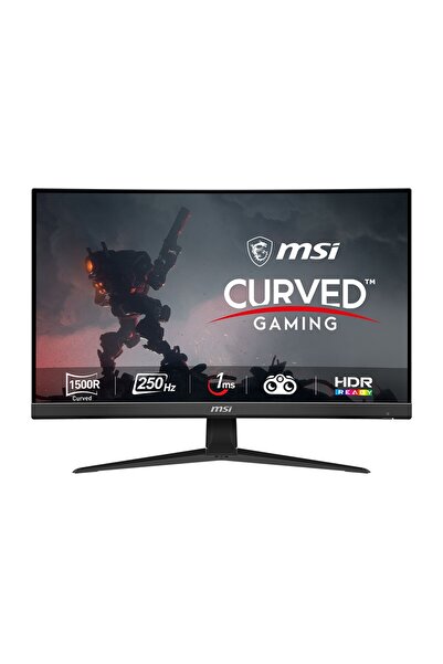 MSI G27C4X 27" 250HZ 1MS 1920X1080 (FHD) 16:9 Kavisli FreeSync Premium Gaming Monitör