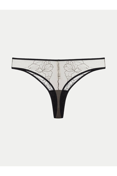 Undress Code Women's Classic Briefs Wildflower Black