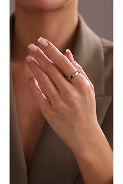 Bayar Gold 14 Ayar Altın Faset Yüzük