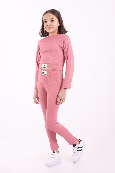 BEBİPA Seasonal N Labeled Camisole Crop Suit 7-14 Years
