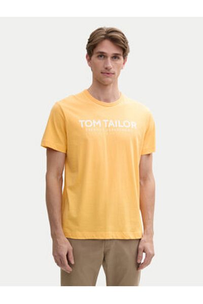 Tom Tailor Men's T-Shirt 1045940 Orange