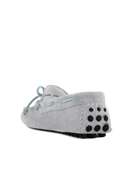 SailLakers - Ανδρικό Loafer από ανοιχτό μπλε σουέντ 101-3791-11169