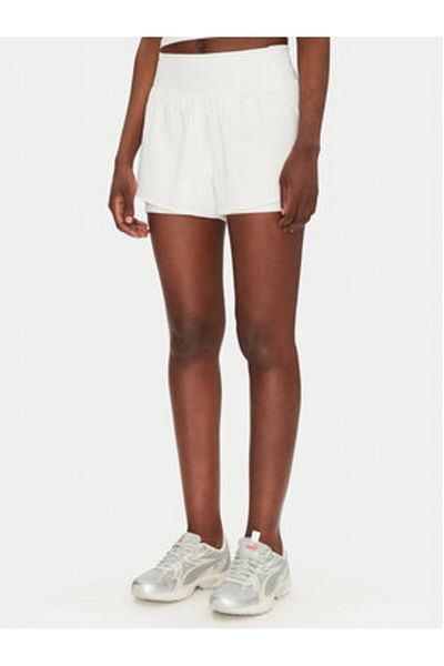Under Armour Pantaloni scurți sport pentru femei 1376936 albi