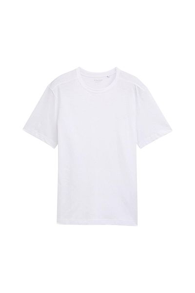 Tom Tailor Tricou bărbătesc 1045627 Alb