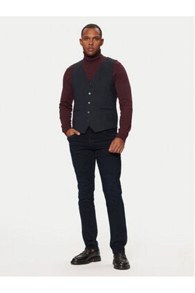 Tom Tailor Vestă bărbătească 1044114 Albastru marin