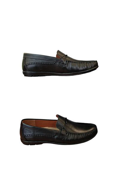 oktay kundura Handmade 100% Leather Men's Ballerinas Summer Soft Orthopedic Sole
