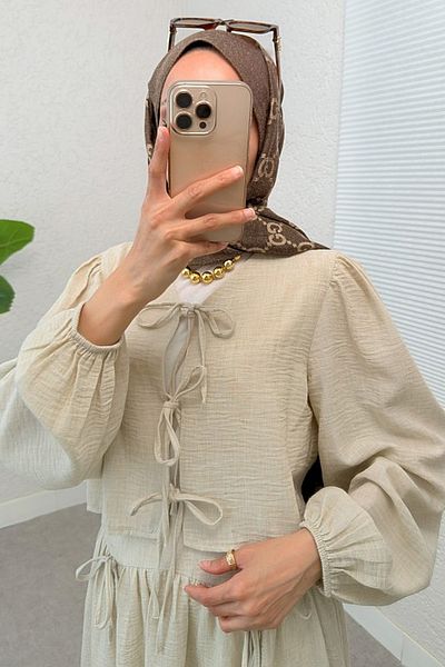 DPARİS Double Set with Bow Detail