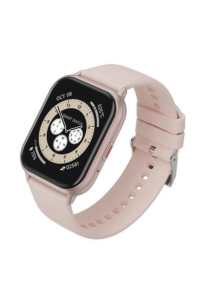 Helix Delta-Fit 1.83”TFT Display,Health Monitoring,BlueTooth Calling,Smart Watch Pink
