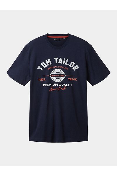 Tom Tailor Men's T-Shirt 1037735 Navy blue