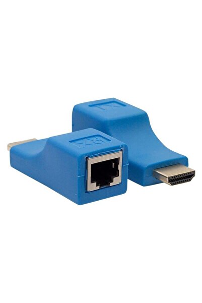 Powermaster Fully H-608F 4K HDMI to RJ45/CAT5/CAT6/Ethernet 30 Metre HDMI Uza...